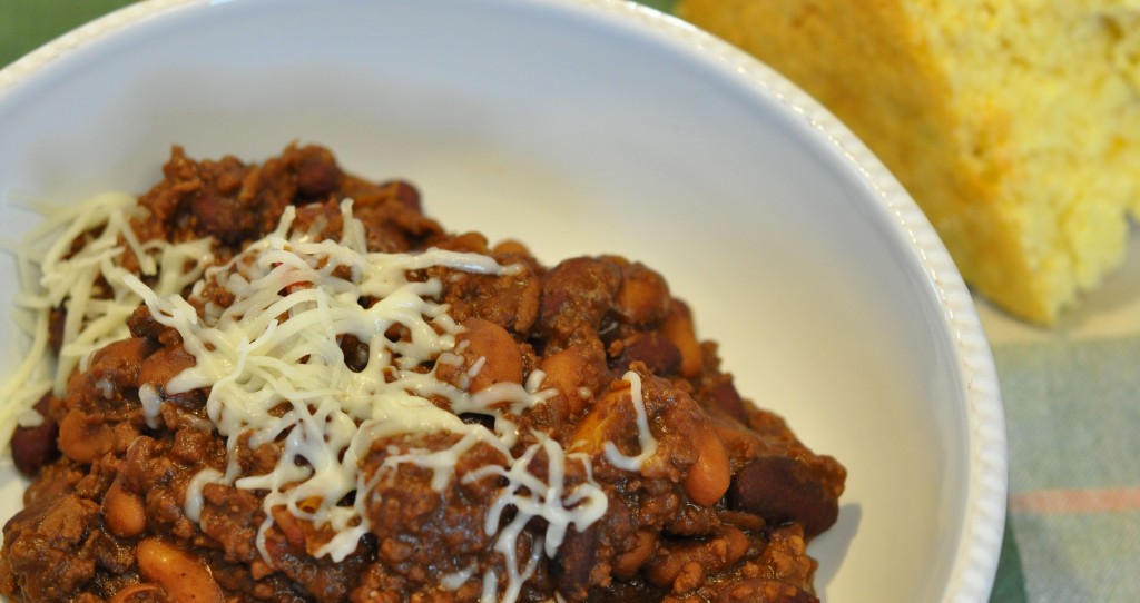 Chocolate Chipotle Bison Chili