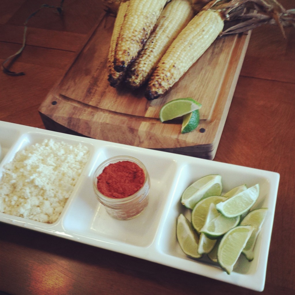 Grilled Mexican Corn on the Cob